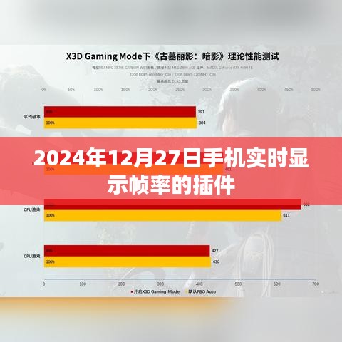 2024年手机帧率实时查看插件上线