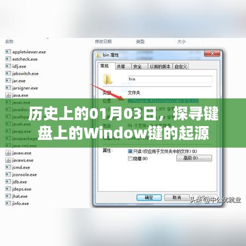 揭秘键盘Window键的起源,历史上的1月3日探寻之旅