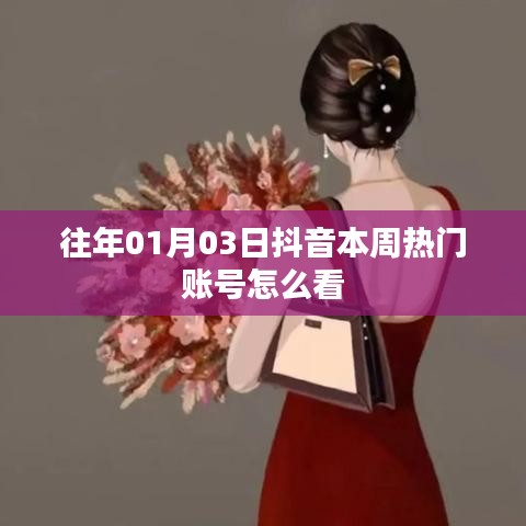 抖音本周热门账号查看指南，揭秘01月03日热门榜单