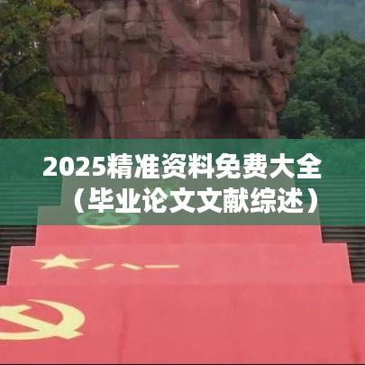 2025精准资料免费大全(毕业论文文献综述)