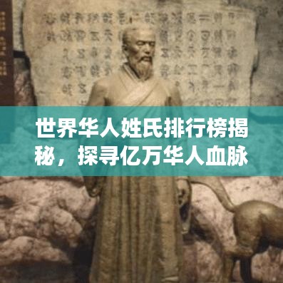 世界华人姓氏排行榜揭秘,探寻亿万华人血脉的奥秘之旅