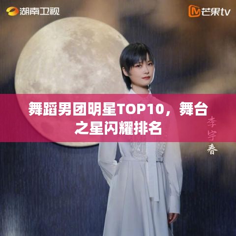 舞蹈男团明星TOP10,舞台之星闪耀排名