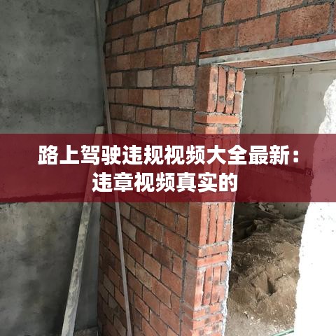 路上驾驶违规视频大全最新：违章视频真实的 