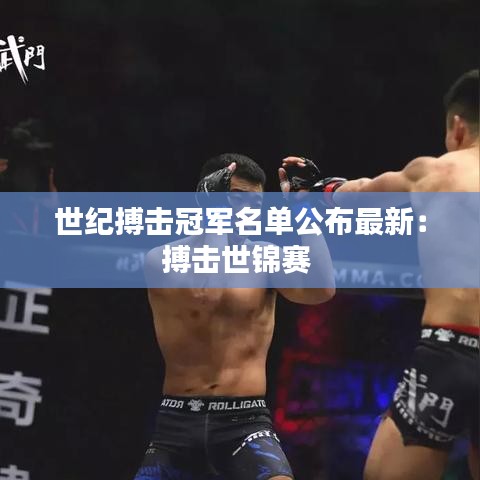 世纪搏击冠军名单公布最新：搏击世锦赛 