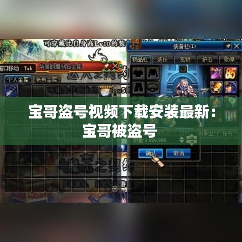 宝哥盗号视频下载安装最新：宝哥被盗号 