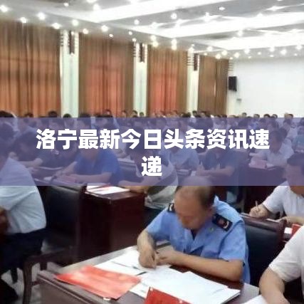 洛宁最新今日头条资讯速递