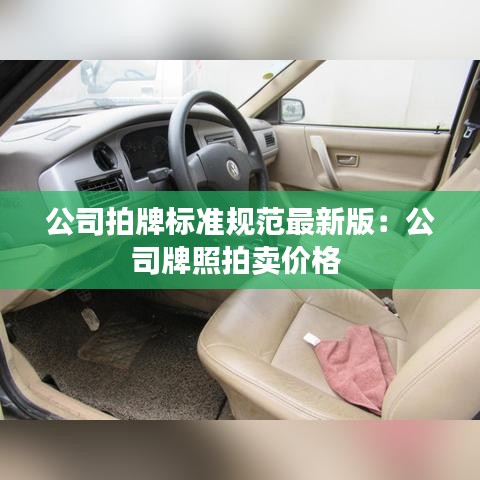 公司拍牌标准规范最新版:公司牌照拍卖价格