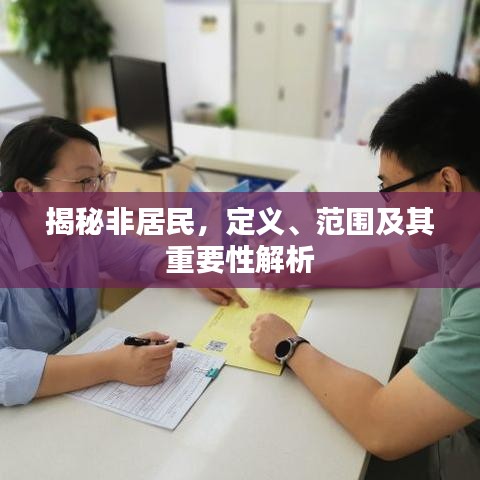 揭秘非居民,定义、范围及其重要性解析