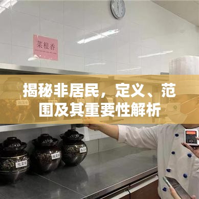 揭秘非居民,定义、范围及其重要性解析