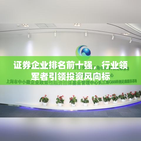证券企业排名前十强,行业领军者引领投资风向标