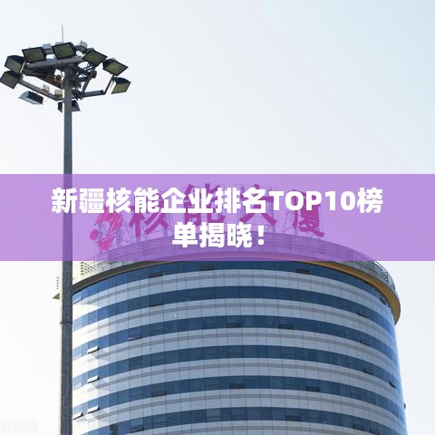新疆核能企业排名TOP10榜单揭晓!