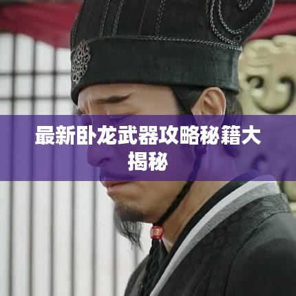 最新卧龙武器攻略秘籍大揭秘