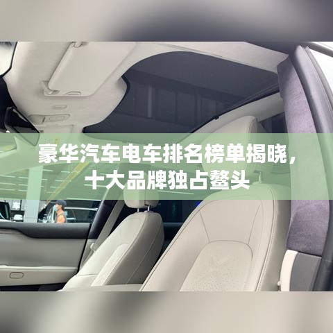 豪华汽车电车排名榜单揭晓,十大品牌独占鳌头