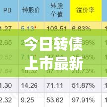今日转债上市最新动态,市场走势揭秘,投资者关注焦点解析