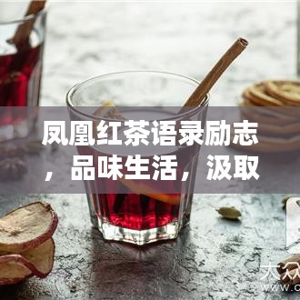 凤凰红茶语录励志,品味生活,汲取力量!