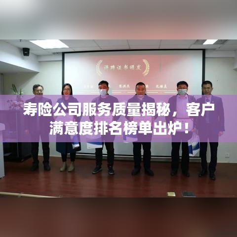 寿险公司服务质量揭秘,客户满意度排名榜单出炉!