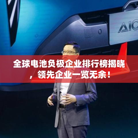 全球电池负极企业排行榜揭晓,领先企业一览无余!