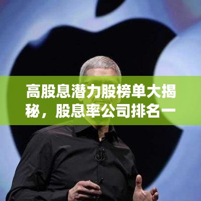 高股息潜力股榜单大揭秘，股息率公司排名一览无余