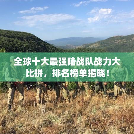 全球十大最强陆战队战力大比拼，排名榜单揭晓！