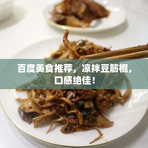百度美食推荐,凉拌豆筋棍,口感绝佳!