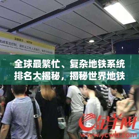 全球最繁忙、复杂地铁系统排名大揭秘,揭秘世界地铁之复杂程度
