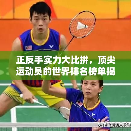 正反手实力大比拼，顶尖运动员的世界排名榜单揭晓！