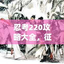 忍考220攻略大全，征服难关的必胜秘诀！