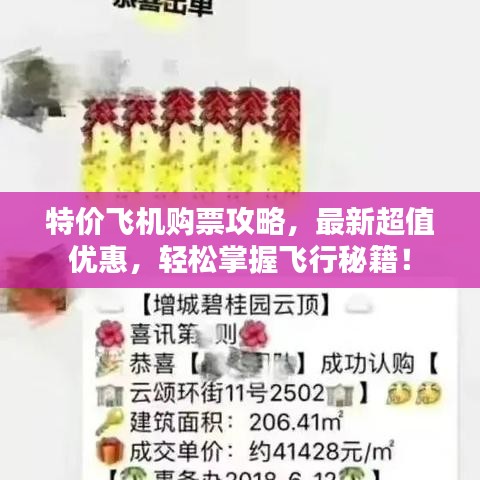特价飞机购票攻略,最新超值优惠,轻松掌握飞行秘籍!