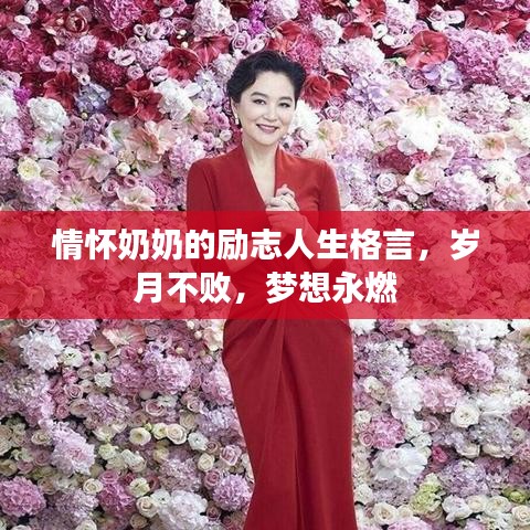 情怀奶奶的励志人生格言,岁月不败,梦想永燃