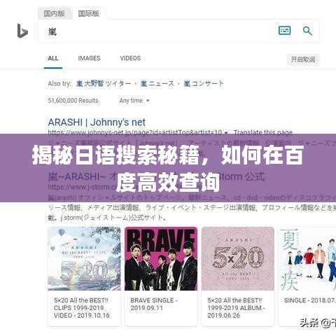揭秘日语搜索秘籍，如何在百度高效查询