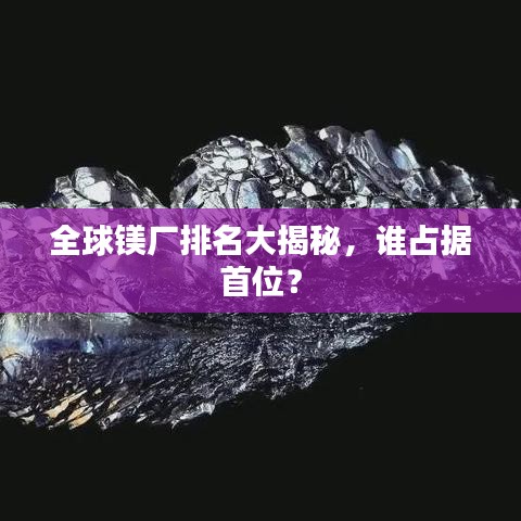 全球镁厂排名大揭秘,谁占据首位?